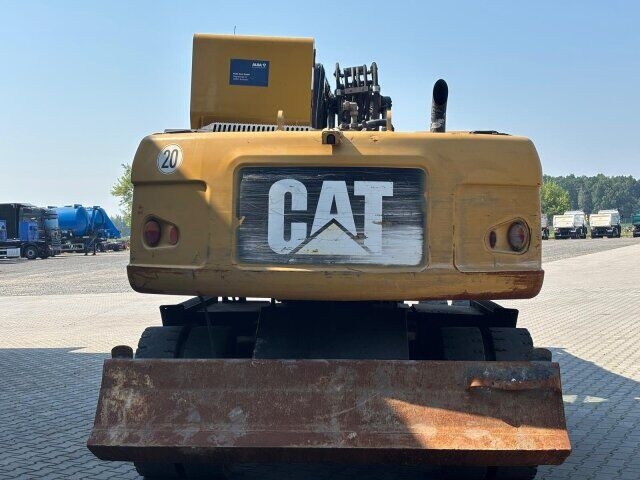 Pelle sur pneus CAT M313D Mobilbagger Hochfahr. Kabine- Photo 3