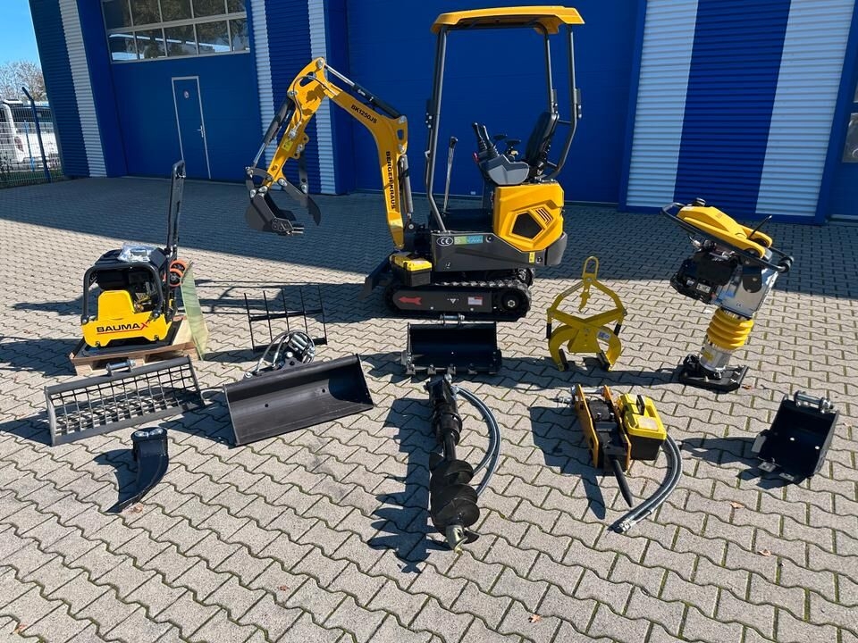 Minibagger Minibagger BK1250JS + Rüttelplatte + Stampfer + Großes Zubehörpaket *INKL.19% MWST*BERGER KRAUS* KUBOTA*SCHWENKARM*SOFORT!*- Photo 3