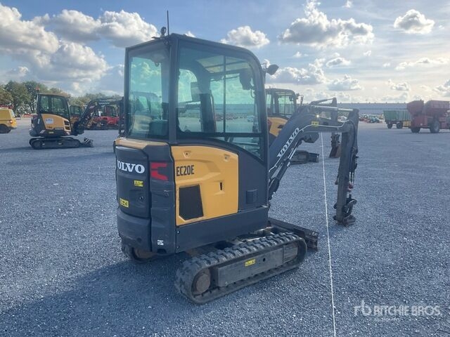 Mini pelle 2021 Volvo EC20E Mini Excavator: <6.6t- Photo 3