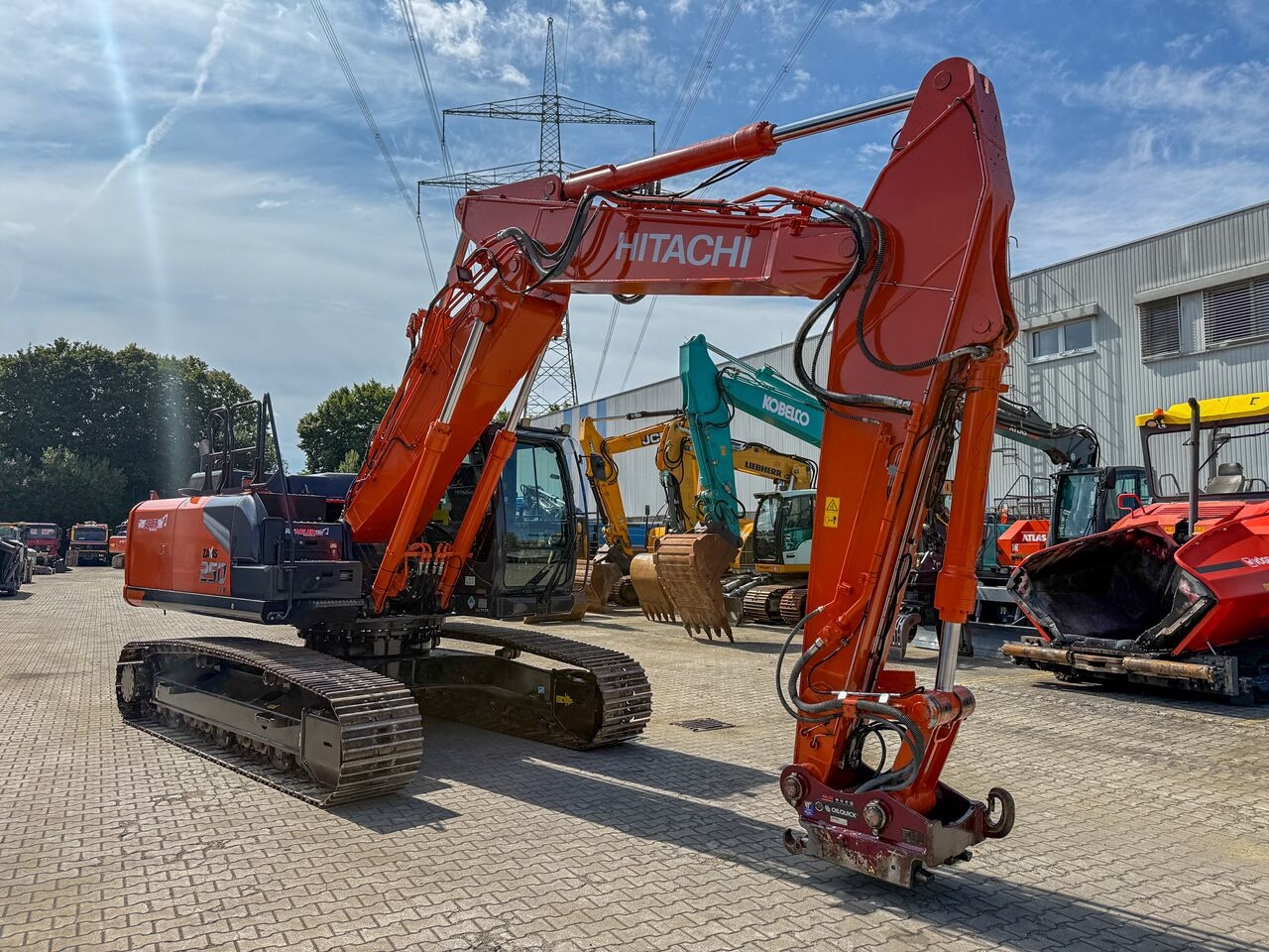 Bagger Hitachi ZX250 LCN-7 OQ80SW vollhydr.- Photo 3