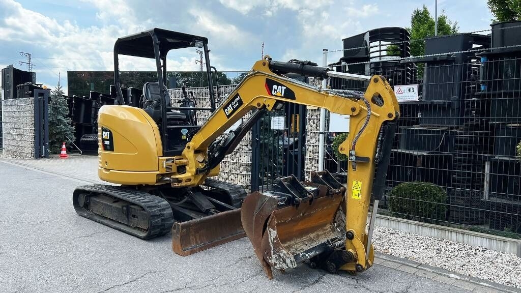 Minigraafmachine CAT Minibagger CAT 303E SW mit Löffelpaket, Knickmatik- Photo 3