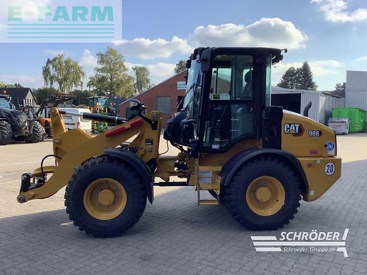 Minibagger Caterpillar 908- Photo 3