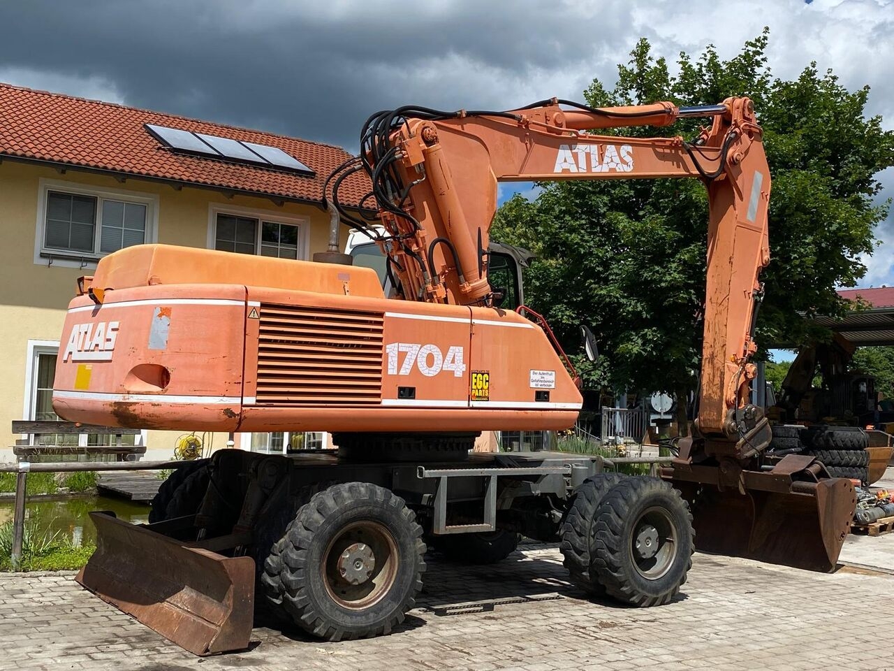 Mobiele graafmachine Atlas 1704 Atlas 1704- Photo 2