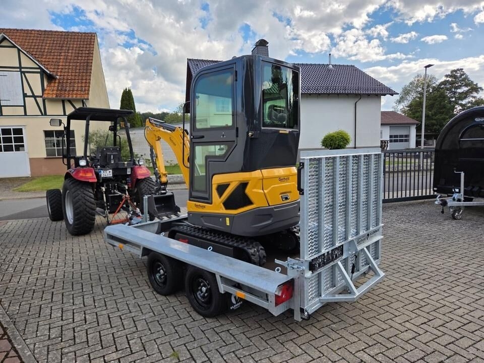 Minibagger Minibagger 1,8t Schnellwechsler Löffelpaket Kabine Anhänger Minibagger 1,8t Schnellwechsler Löffelpaket Kabine Anhänger- Photo 3