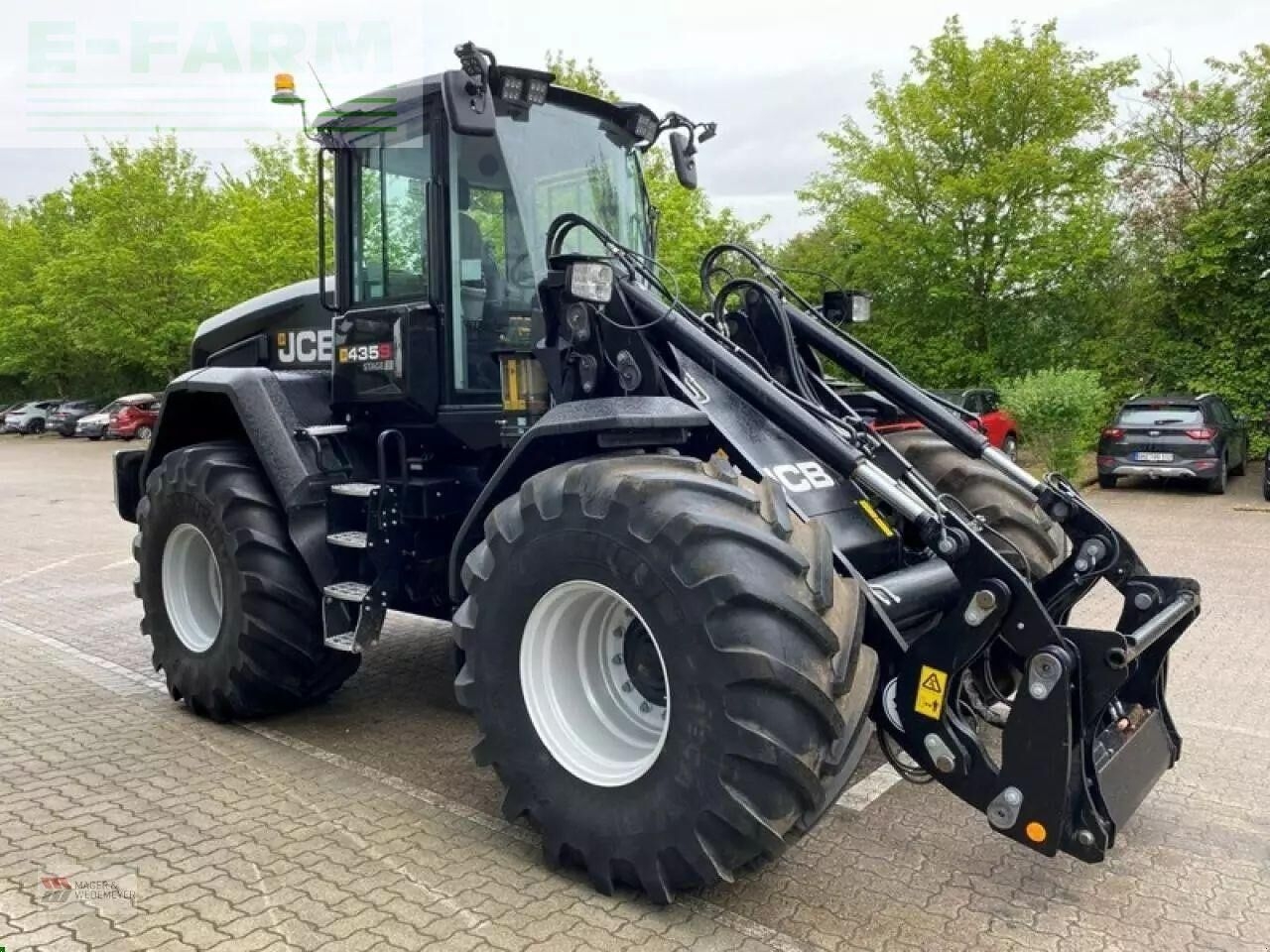 Minibagger JCB 435 s agri- Photo 3
