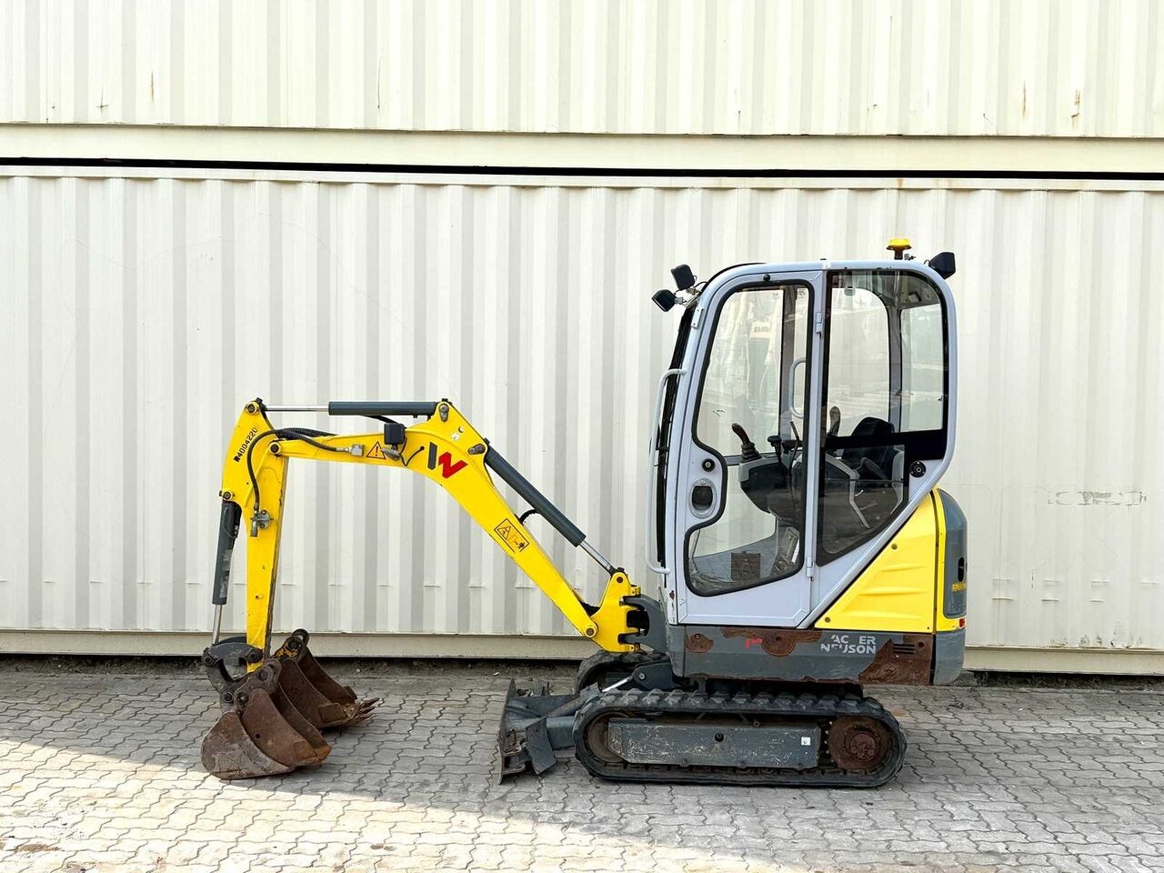 Minibagger WACKER NEUSON - ET16 - 2019 - MINI EXCAVATOR - 3 X BUCKET- Photo 2