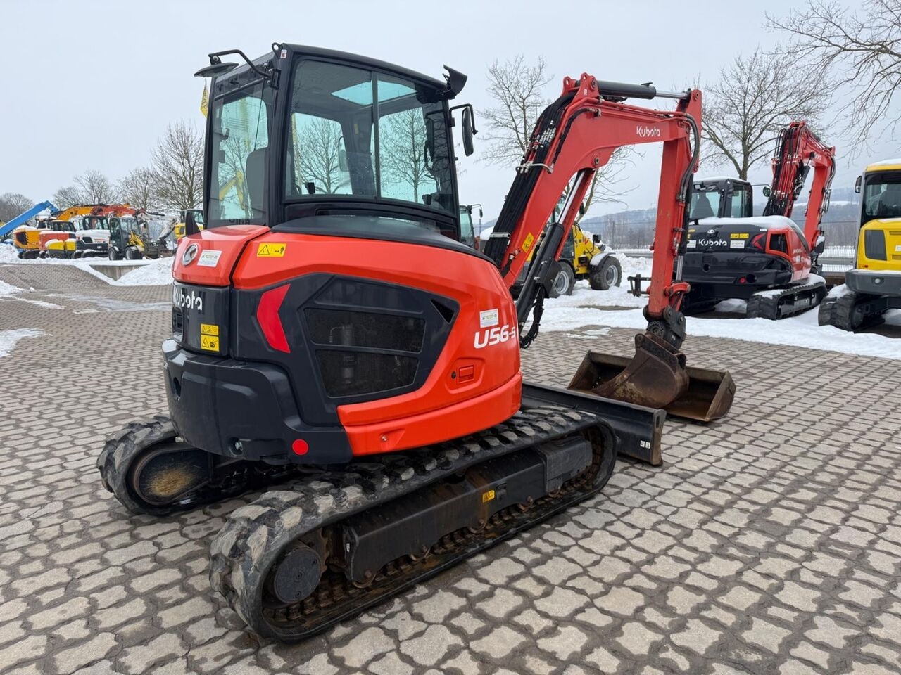 Minibagger Kubota U56-5, BJ 22, 1450 BH, Powertilt HS03 Klima, GL Kubota U56-5, BJ 22, 1450 BH, Powertilt HS03 Klima, GL- Photo 3