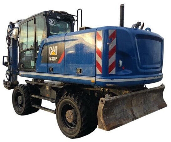Mobiele graafmachine Caterpillar M320F, OQ S.W.S, Leica, AC, ZSA,Greifer + Hammer- Photo 3
