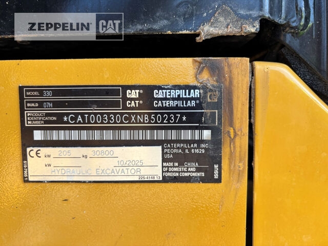 Rupsgraafmachine Cat 330-07- Photo 2
