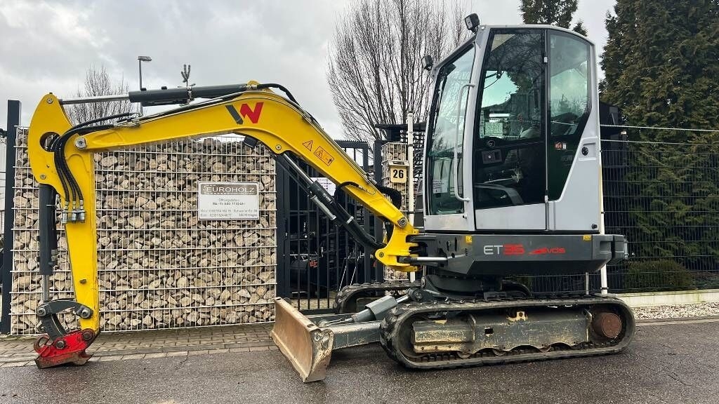 Mini pelle Wacker Neuson ET 35 VDS mit Schnellwechsler MS 03, Knickmatik- Photo 3