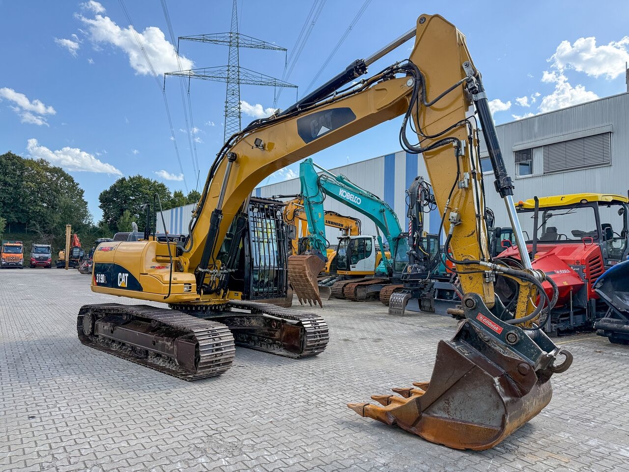Excavator CAT 319D OQ80 vollhydr. Klima Kamera- Photo 3