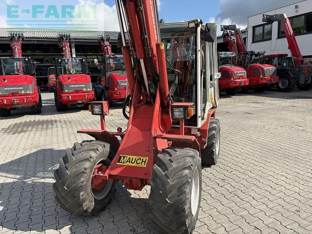 Minibagger Weidemann 2006 teleskoplader euro & weidemann- Photo 3