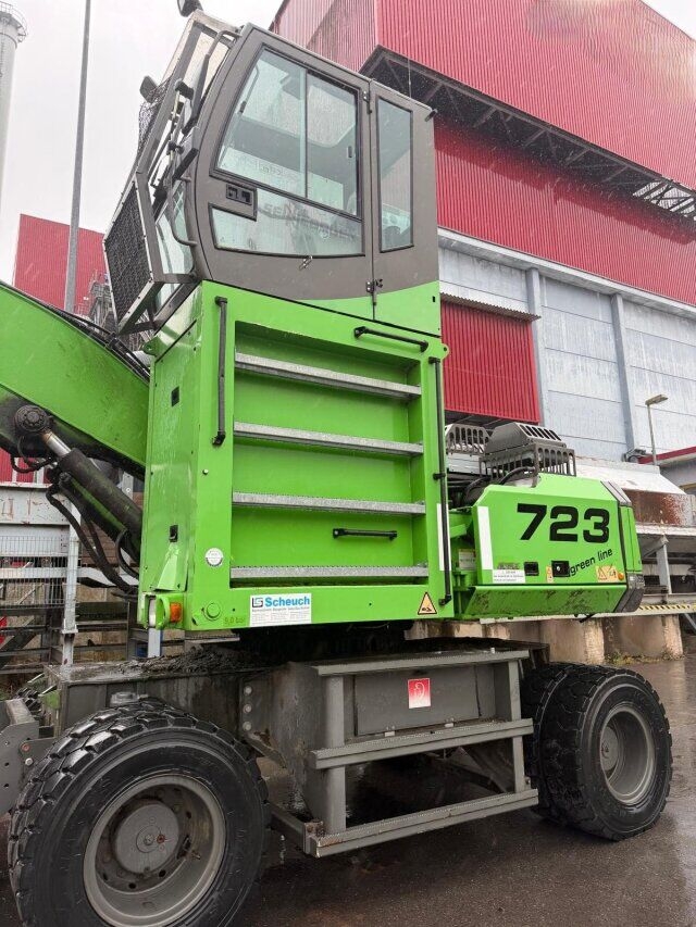 Pelle sur pneus Sennebogen 723M-HD / Umschlagbagger 2.517 Std!!- Photo 2
