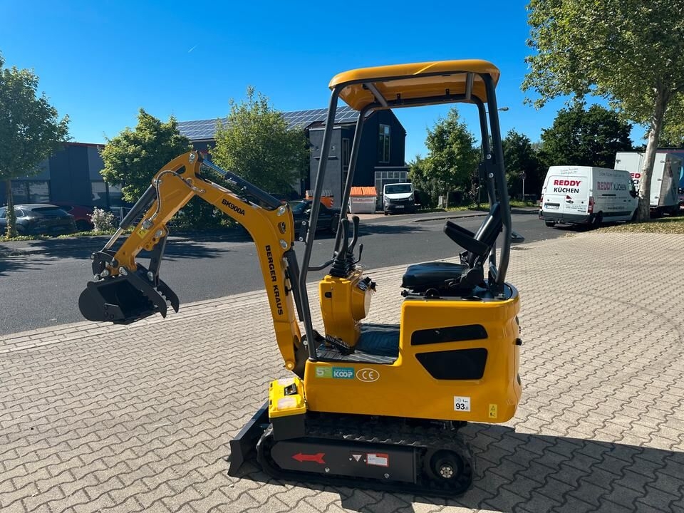 Minigraafmachine Minibagger BK900A *INKL.19% MWST*BERGER KRAUS*SOFORT!* Minibagger BK900A *INKL.19% MWST*BERGER KRAUS*SOFORT!*- Photo 3