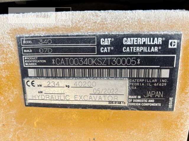 Kettenbagger Cat 340-07A- Photo 2