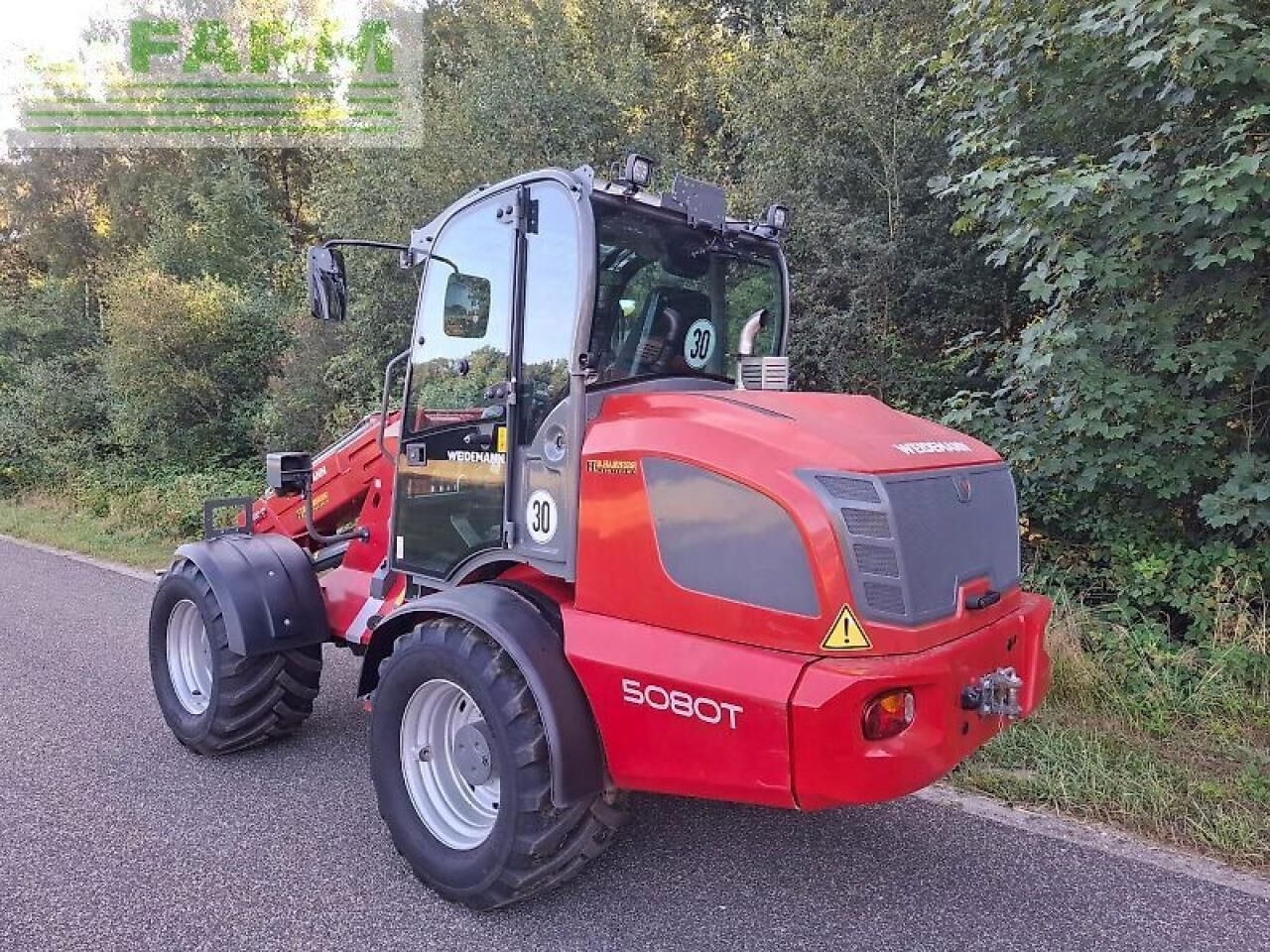 Mini pelle Weidemann 5080 t- Photo 3