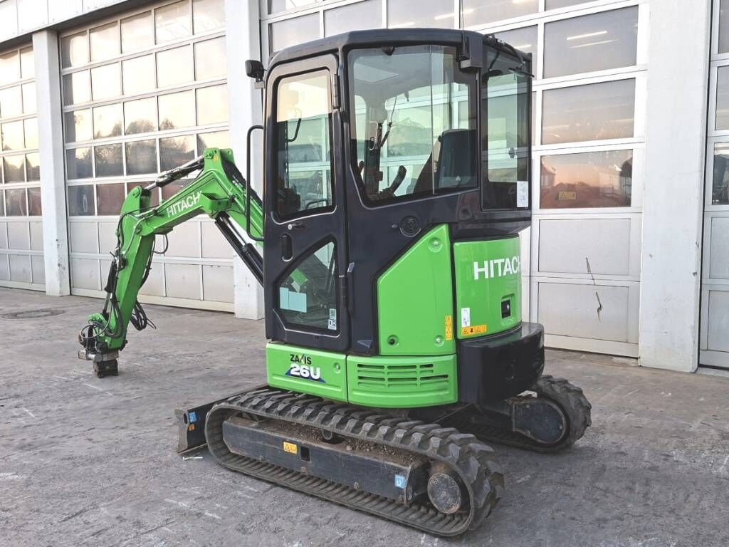 Minigraafmachine Hitachi ZX 26 U-6 MTC- Photo 3