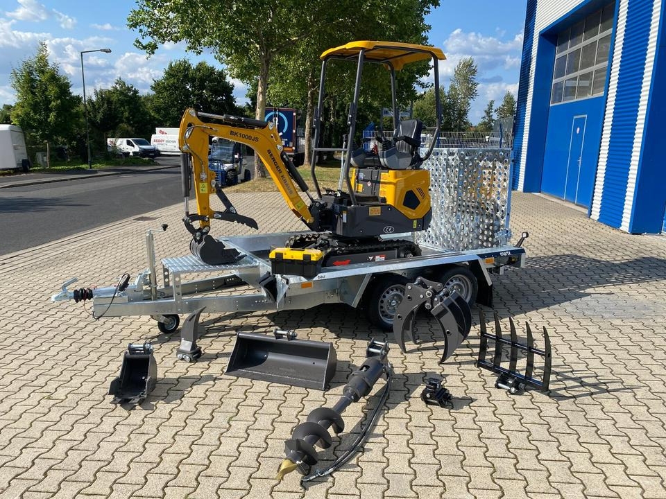 Minibagger Minibagger BK1000JS + Tieflader + Zubehör *HERBSTAKTION*INKL.19% MWST*BERGER KRAUS*SOFORT!* Minibagger BK1000JS + Tieflader + Zubehör *HERBSTAKTION*INKL.19% MWST*BERGER KRAUS*SOFORT!*- Photo 2