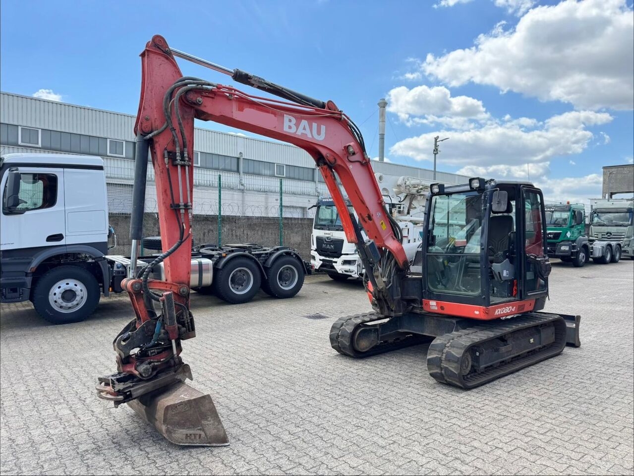 Minibagger Kubota KX080-4 Rototilt RS30 + Sortier/Greifmodul Kubota KX080-4 Rototilt RS30 + Sortier/Greifmodul- Photo 2