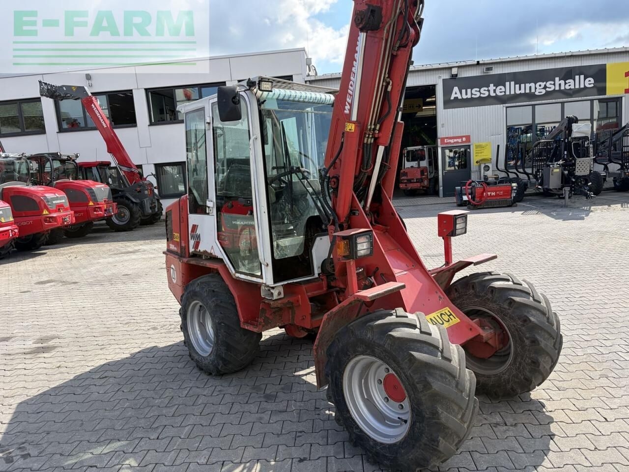 Minigraafmachine Weidemann 2006 teleskoplader euro & weidemann- Photo 3