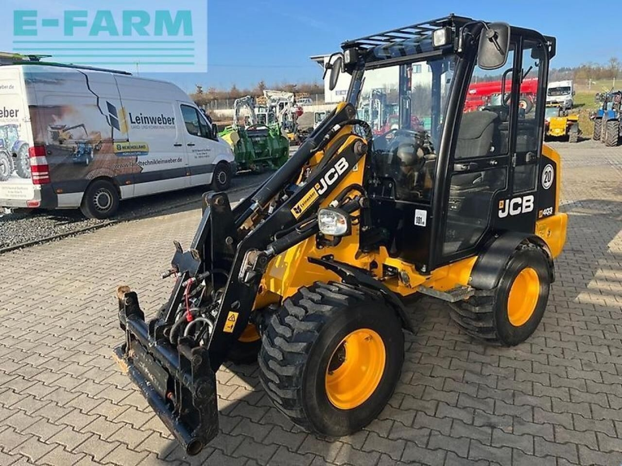 Mini pelle JCB 403 agri smart power- Photo 2