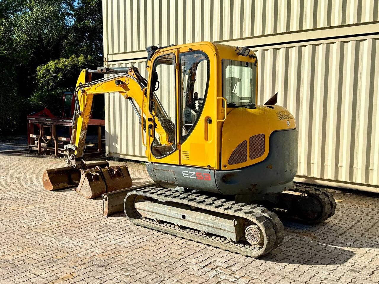 Minibagger WACKER NEUSON - EZ53 - 3 X BUCKET - 2016 - MINI EXCAVATOR- Photo 3