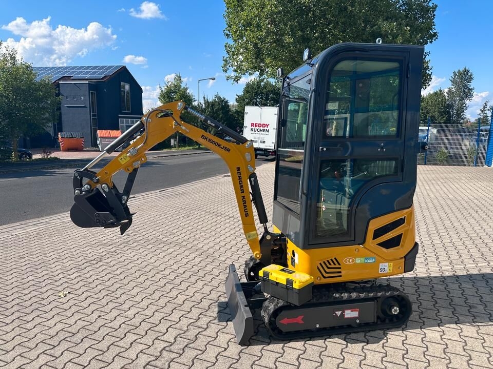 Minibagger Minibagger BK1000KJSR inkl. Standardschaufel *INKL.19% MWST*BERGER KRAUS* VERSTELLFAHRWERK*SCHWENKARM*SOFORT!*- Photo 2