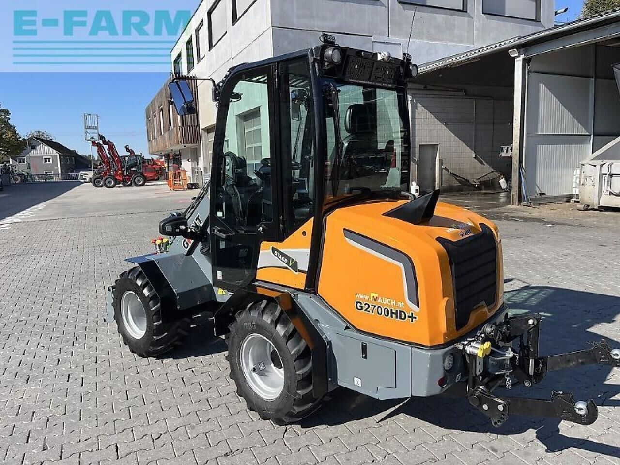 Minibagger Giant 2700 hd+ mit kabine euro & heckhydraulik kat 2- Photo 2