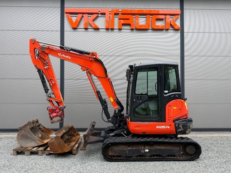 Minibagger Kubota KX057-4 MS03 Powertilt / 3 Löffel / ZSA / SW- Photo 3