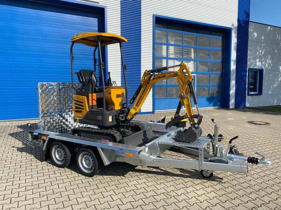 Minibagger Minibagger BK1250JSR + Tieflader + Zubehör *INKL.19% MWST*BERGER KRAUS*VERSTELLFAHRWERK* KUBOTA*SOFORT!* Minibagger BK1250JSR + Tieflader + Zubehör *INKL.19% MWST*BERGER KRAUS*VERSTELLFAHRWERK* KUBOTA*SOFORT!*- Photo 8