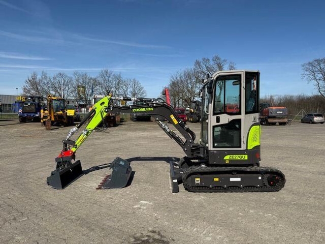 Minibagger ZE27GU, Greifer u. Hammerhydr.,Klima,CE ZE27GU, Greifer u. Hammerhydr.,Klima,CE- Photo 3