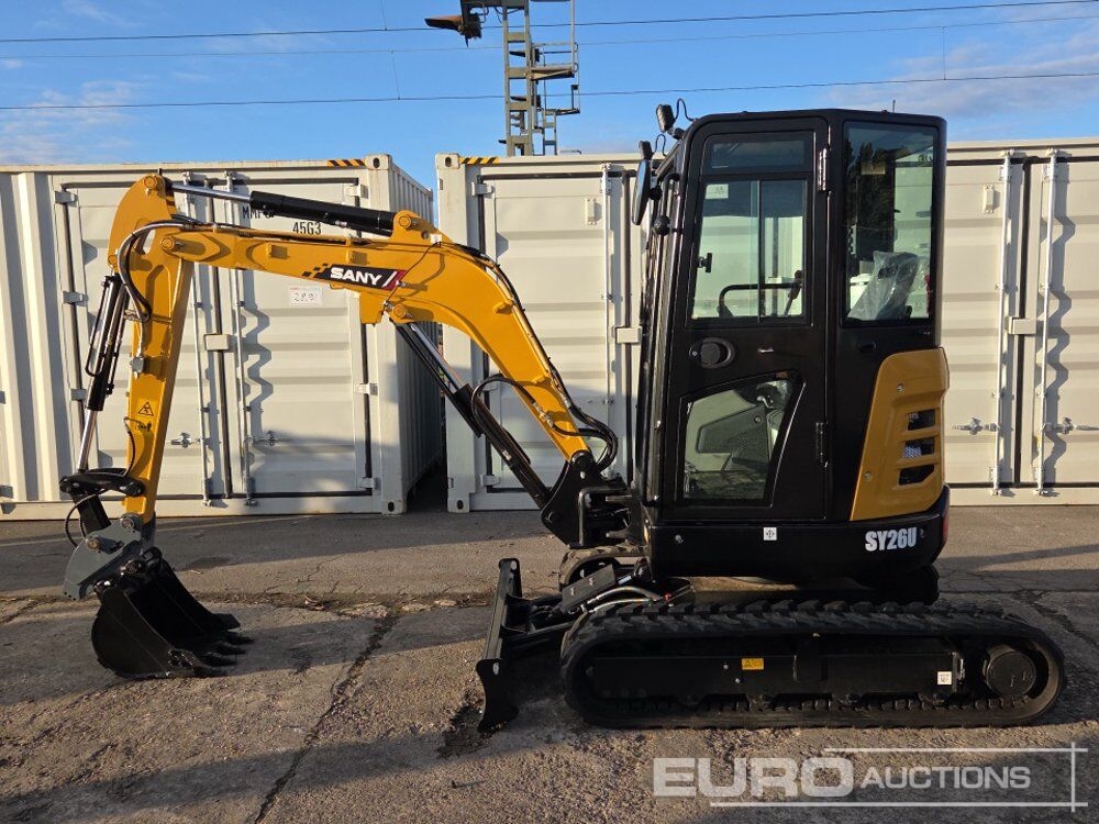 Mini excavator Unused 2026 Sany SY26U- Photo 2