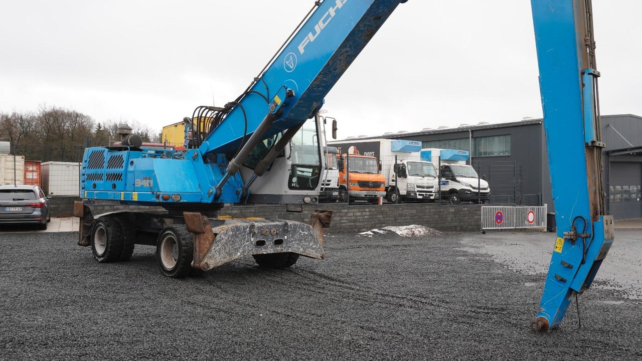 Pelle sur pneus Fuchs MHL 340 Umschlagbagger Pratzen Fuchs MHL 340 Umschlagbagger Pratzen- Photo 3