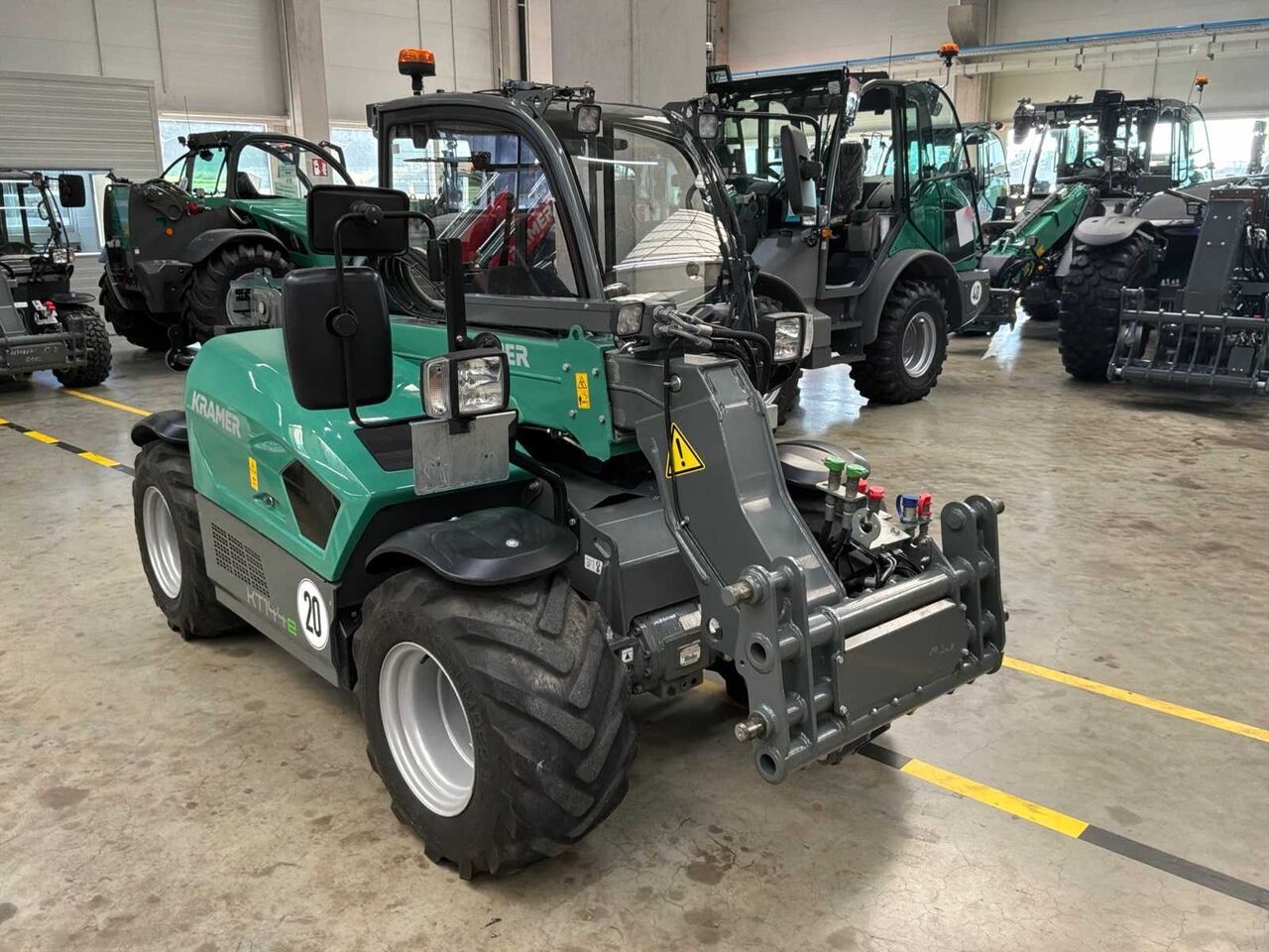 Mobilbagger KRAMER - KT144 E - 2022 - TELEHANDLERS- Photo 2