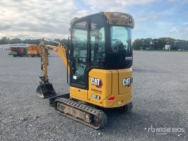 Minigraafmachine 2023 Cat 301.8-05 Mini Excavator: <6.6t- Photo 2