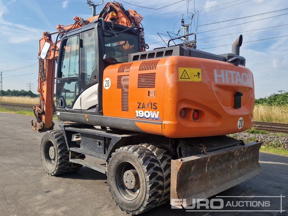Pelle sur pneus 2018 Hitachi ZX190W-6 2018 Hitachi ZX190W-6- Photo 3