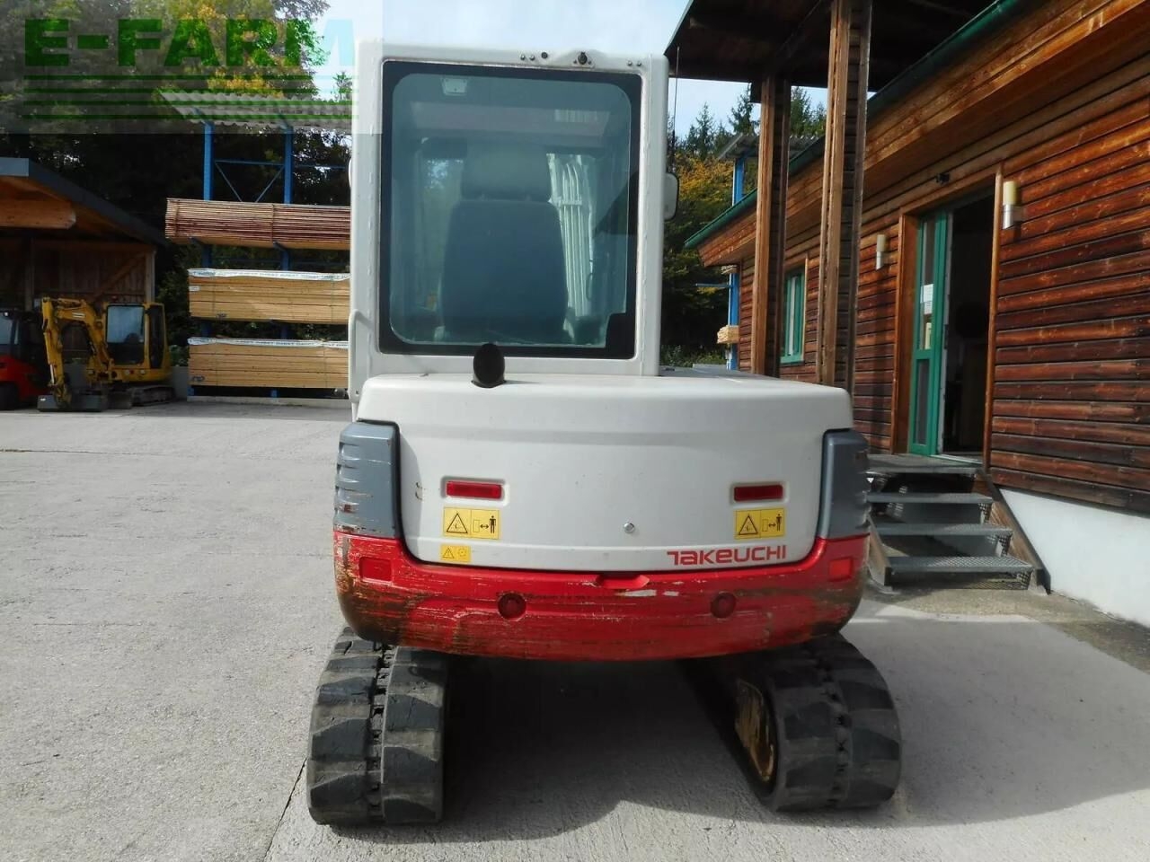 Minigraafmachine Takeuchi tb 250 ( 4.965kg ) powertilt hydr. sw 3 löffel- Photo 3