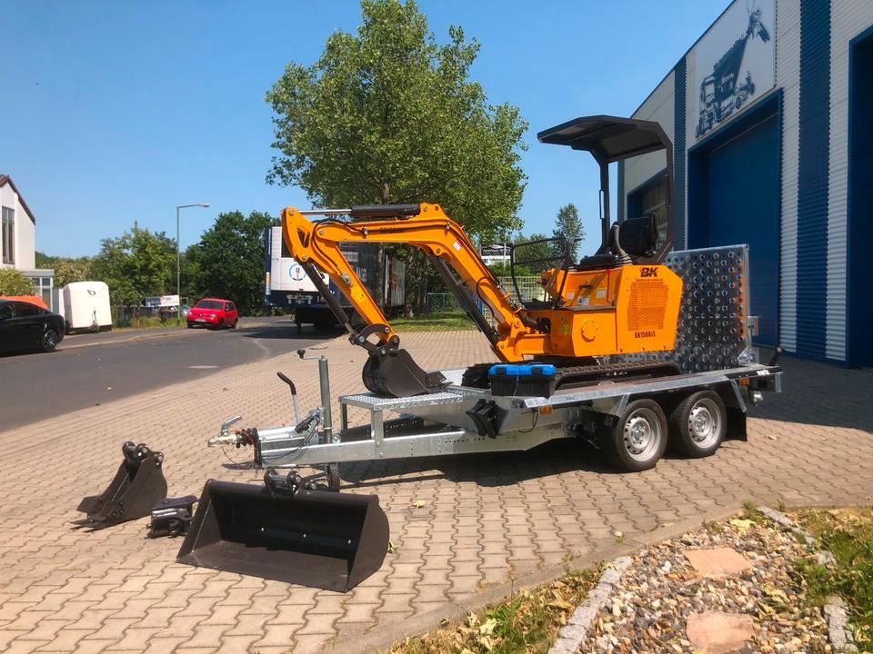 Minibagger Minibagger BK1500JS inkl. Anhänger *INKL.19% MWST*BERGER KRAUS*KUBOTA*JOYST*SCHAUFELPAKET* Minibagger BK1500JS inkl. Anhänger *INKL.19% MWST*BERGER KRAUS*KUBOTA*JOYST*SCHAUFELPAKET*- Photo 2