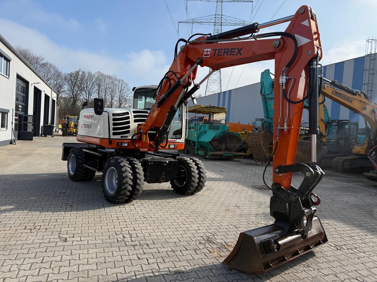 Bagger Terex TW110 Mobilbagger SW alle Leitungen Terex TW110 Mobilbagger SW alle Leitungen- Photo 3
