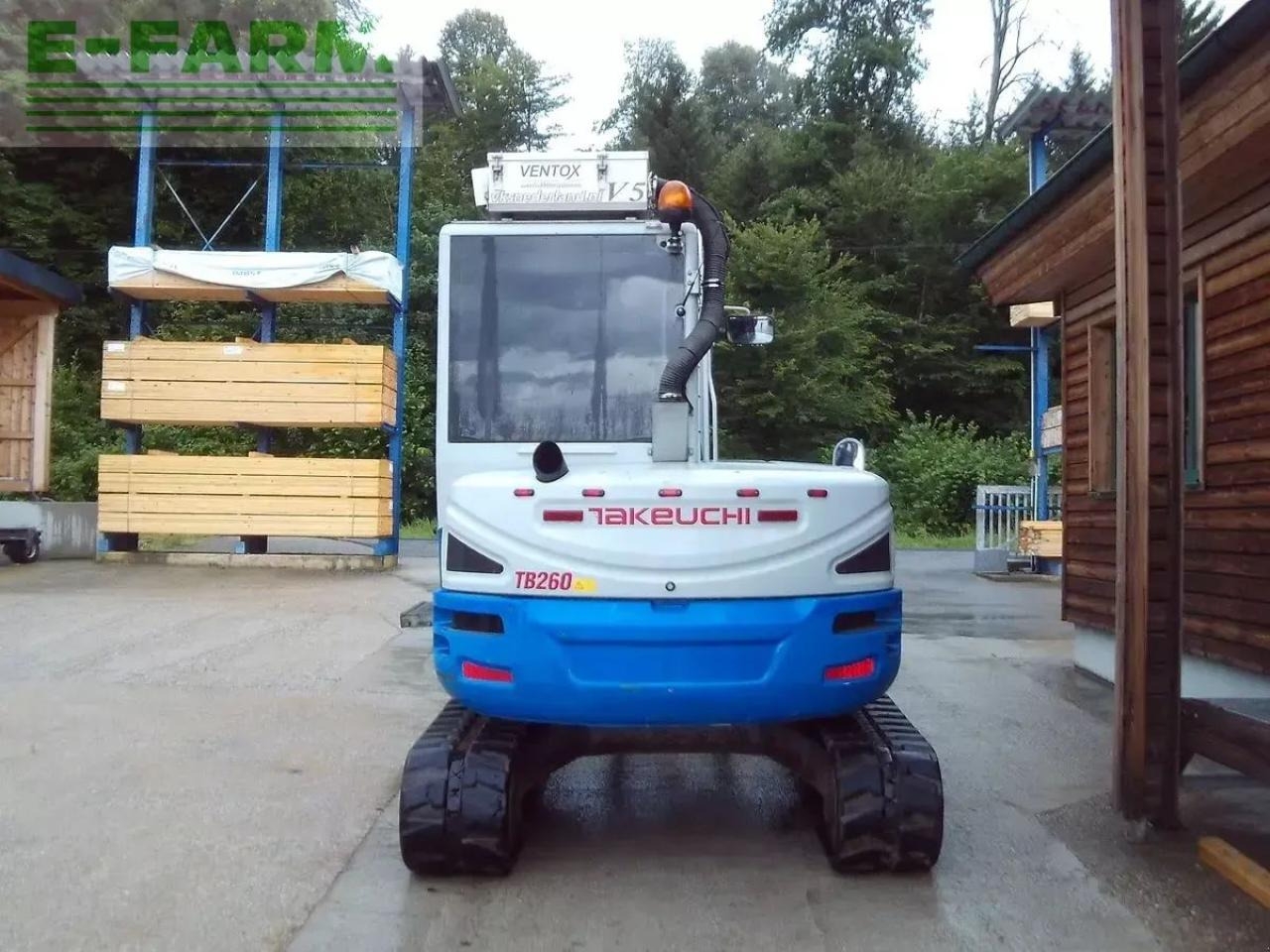 Mini excavator tb 260 ( 5.735kg ) hydr. sw + 3 löffel tb 260 ( 5.735kg ) hydr. sw + 3 löffel- Photo 3