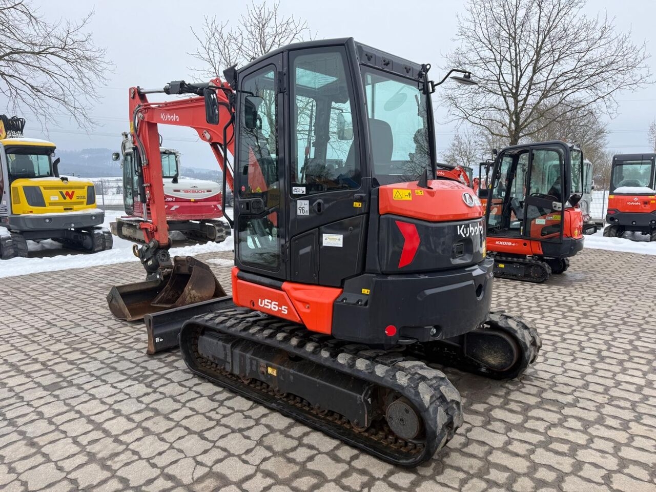 Minibagger Kubota U56-5, BJ 22, 1450 BH, Powertilt HS03 Klima, GL Kubota U56-5, BJ 22, 1450 BH, Powertilt HS03 Klima, GL- Photo 2