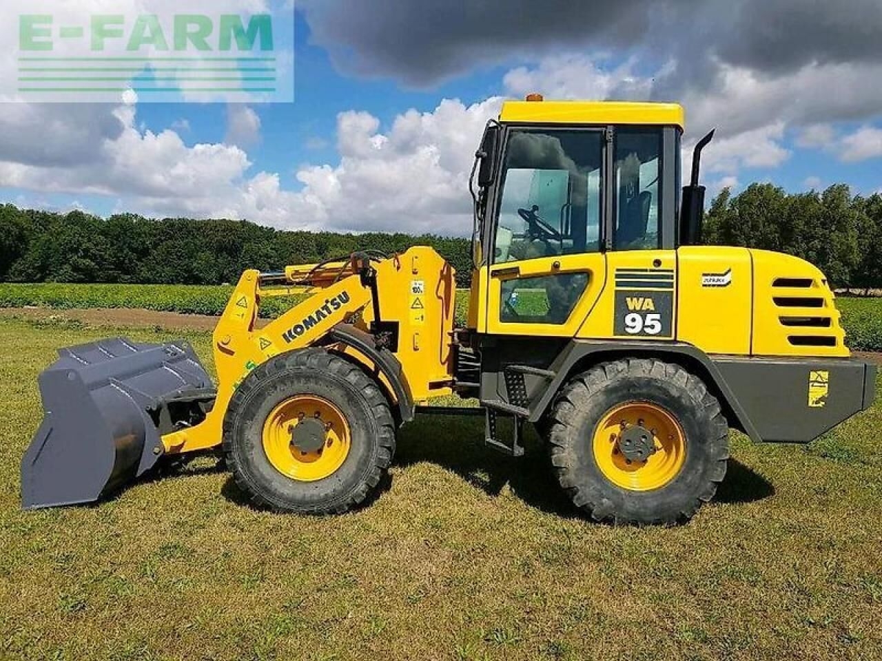 Minibagger Komatsu wa-95/3. schaufel-palettengabel- Photo 2