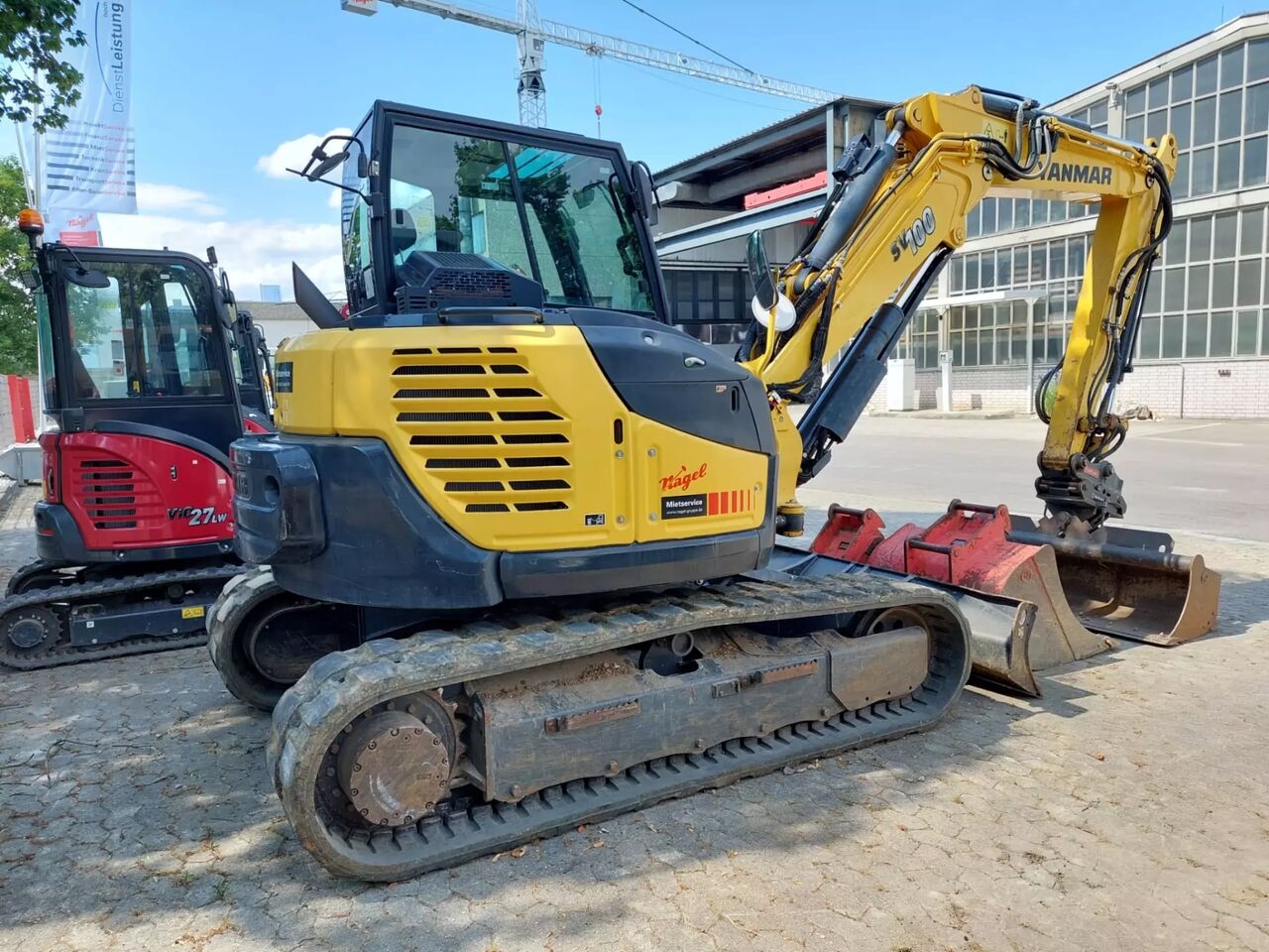 Mini pelle 2017 Yanmar SV 100-2PB 2017 Yanmar SV 100-2PB- Photo 3