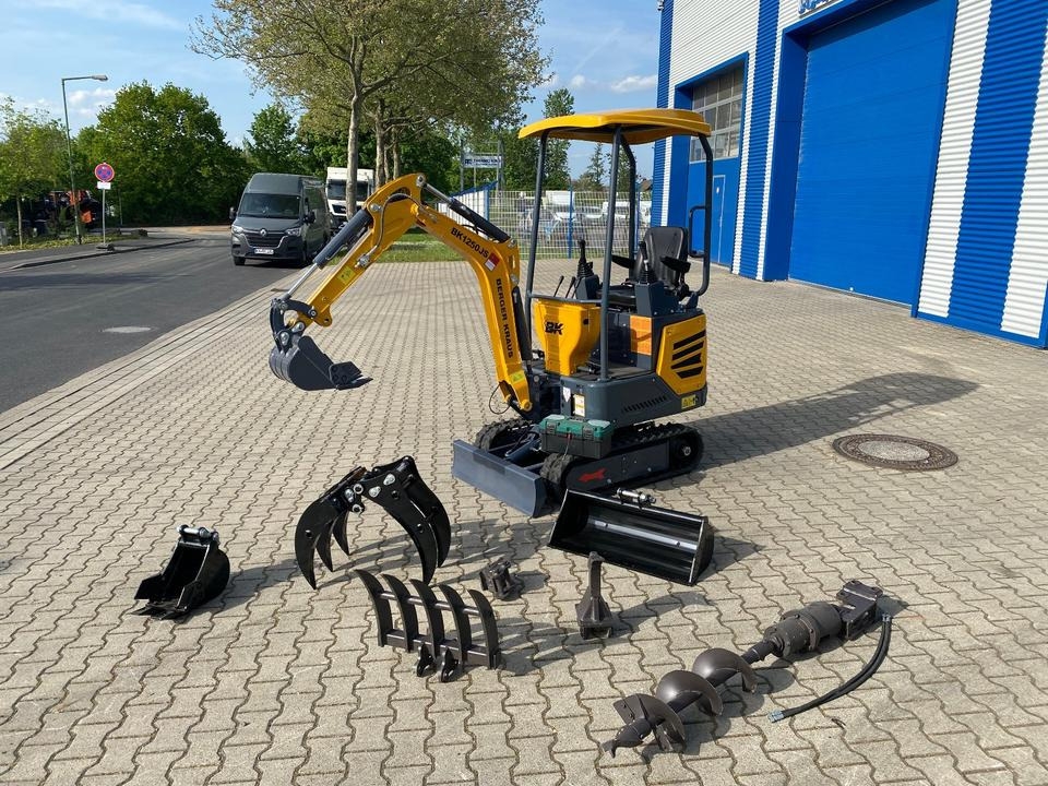 Minigraafmachine Minibagger BK1250JS + Zubehör *INKL.19% MWST*KUBOTA*BERGER KRAUS*JOYSTICK*SOFORT!* Minibagger BK1250JS + Zubehör *INKL.19% MWST*KUBOTA*BERGER KRAUS*JOYSTICK*SOFORT!*- Photo 2