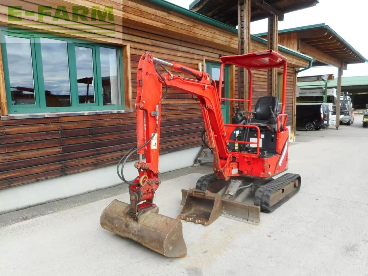 Minigraafmachine Hitachi zx17u-2 ( 1.860kg ) mit powertilt- Photo 2