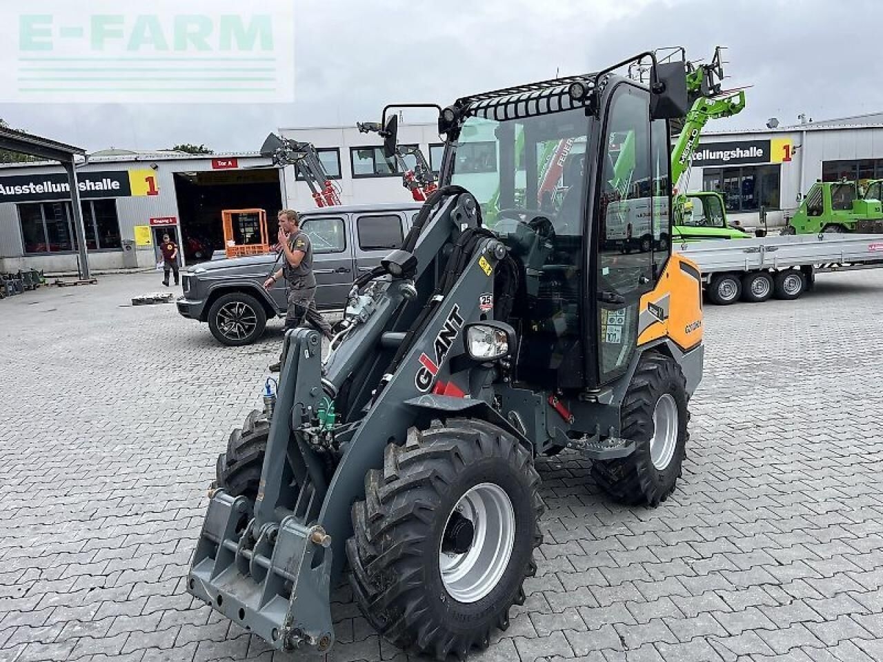 Minibagger Giant g 2700hd+ mit kabine & weidemann hv- Photo 3