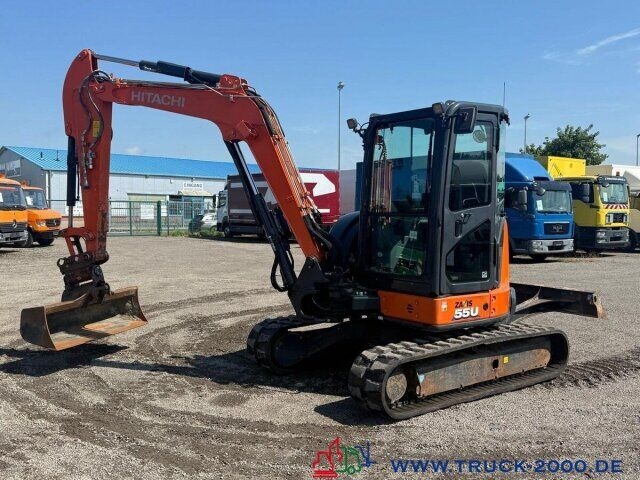 Minibagger ZX55U-6 Ketten NEU Schwenkarm + Klima - 5.670 BH ZX55U-6 Ketten NEU Schwenkarm + Klima - 5.670 BH- Photo 2