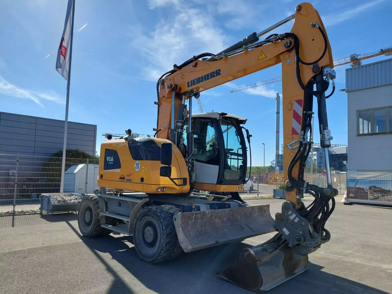 Pelle sur pneus 2023 Liebherr A 916 Compact Litronic G6.0-D 2023 Liebherr A 916 Compact Litronic G6.0-D- Photo 2