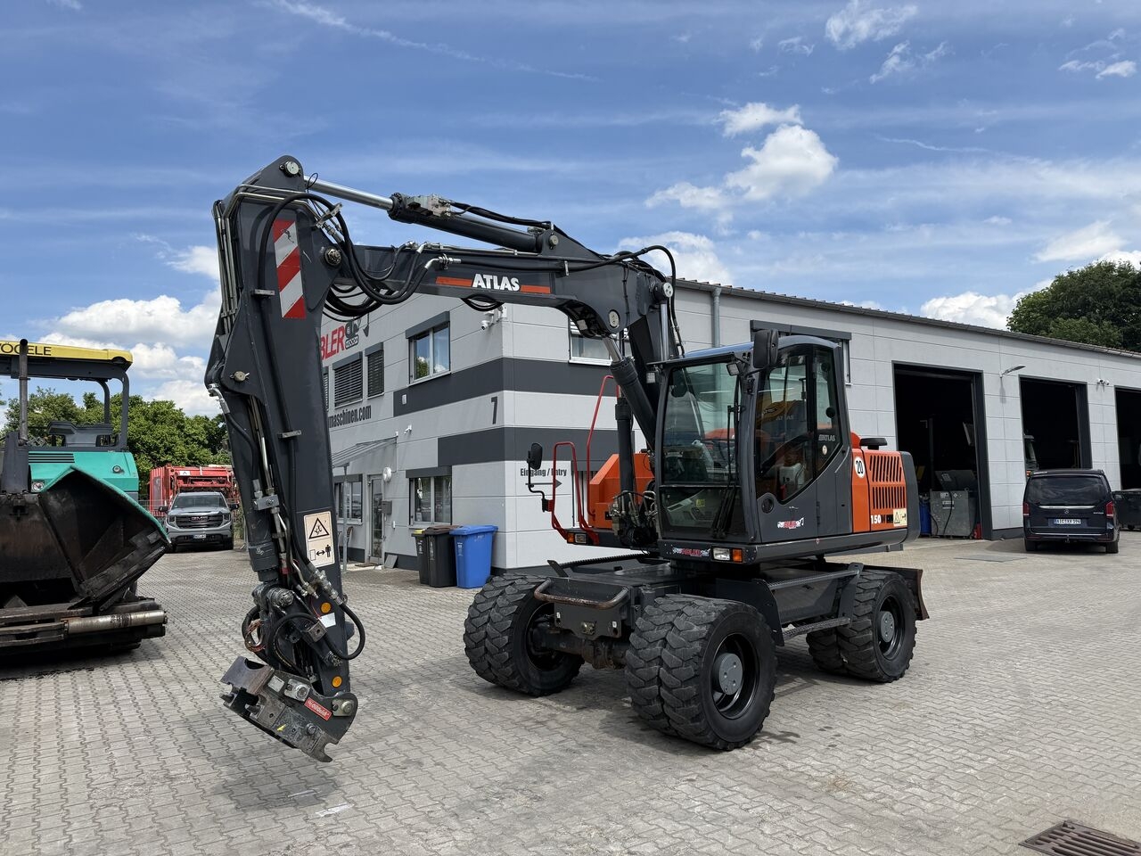 Bagger Atlas 150W Mobilbagger OQ65 SW Vollhydr. Atlas 150W Mobilbagger OQ65 SW Vollhydr.- Photo 2