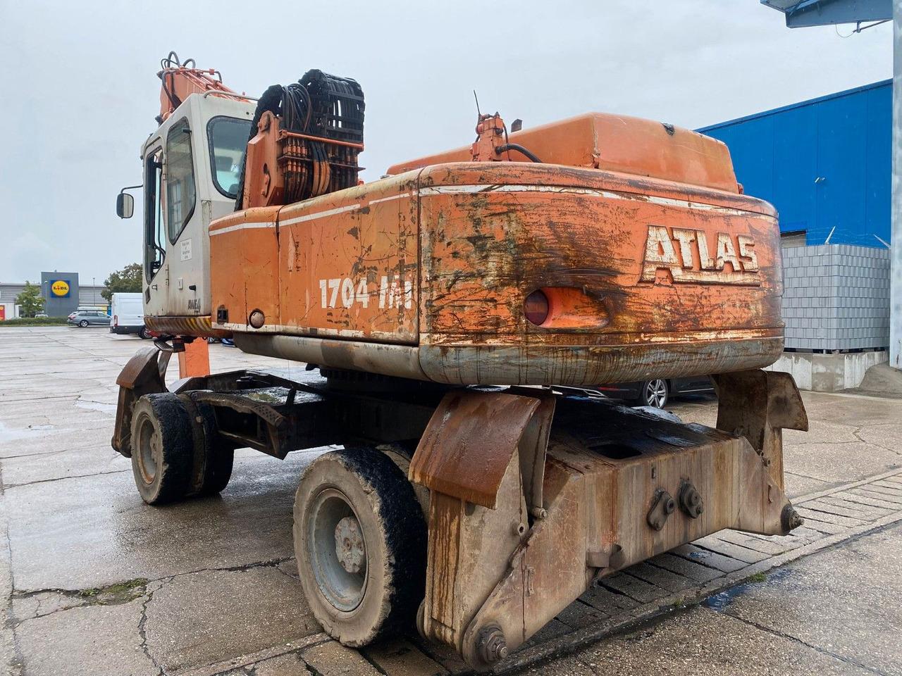 Mobilbagger Atlas 1704 MI mit Greifer Umschlagbagger Lang Atlas 1704 MI mit Greifer Umschlagbagger Lang- Photo 7